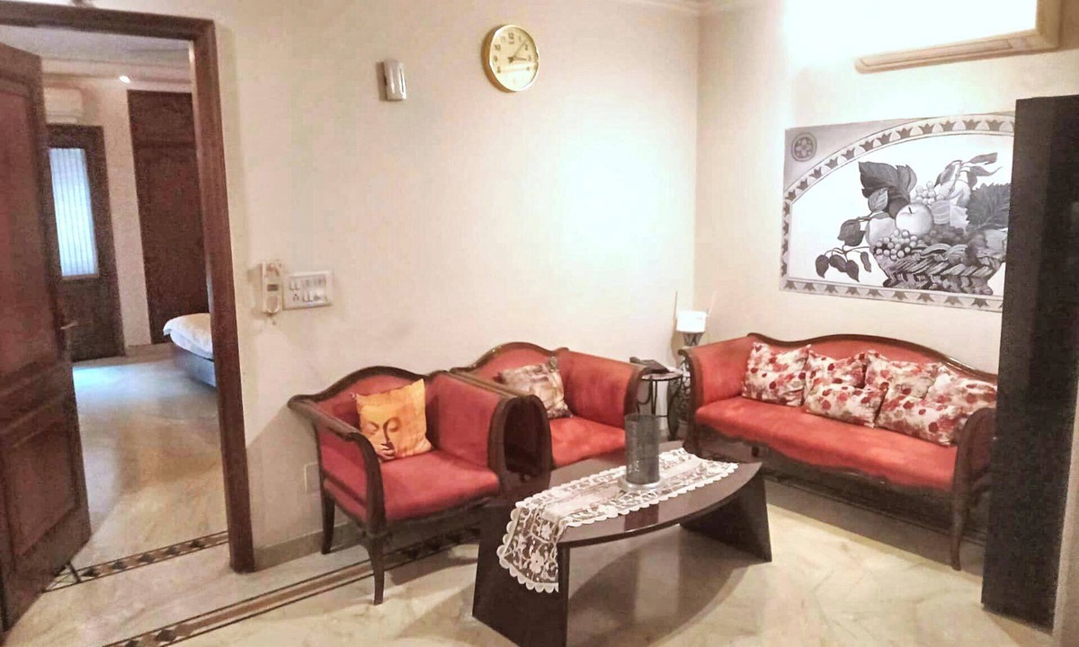 Greater Kailash Apartment | 2 Bed Apartment Sleeps 4 With Parking New Delhi