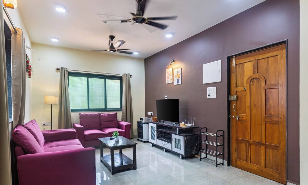 Siolim Apartment | 2BHK 1st-Floor Haven In Marna-Siolim @Casa Rosina