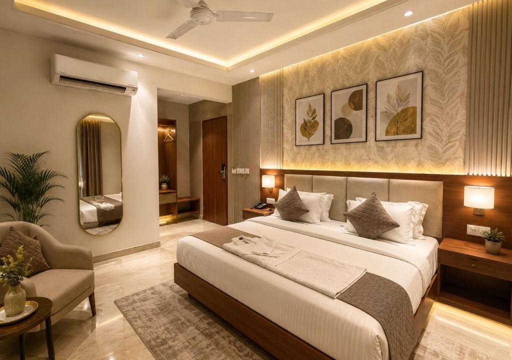 Aerocity Hotel | Airport NH Skye Suites Hotel Terminal 3, Delhi International Airport With - Free Airport Pickup