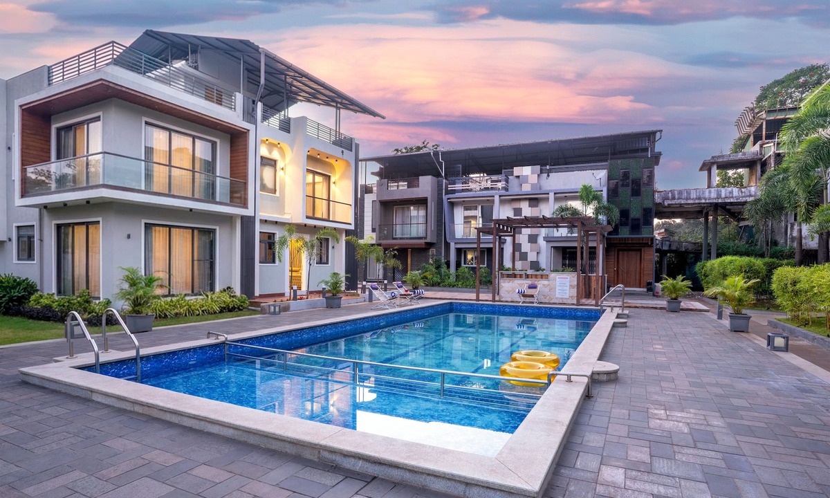 Kune N.m. Villa | Alaya Stays Rosalia 3BHK Villa with Pool