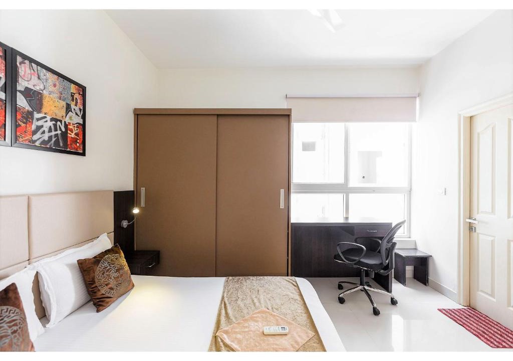 HITEC City Apartment | BluO Studio Hitech City - Gym,Terrace Garden