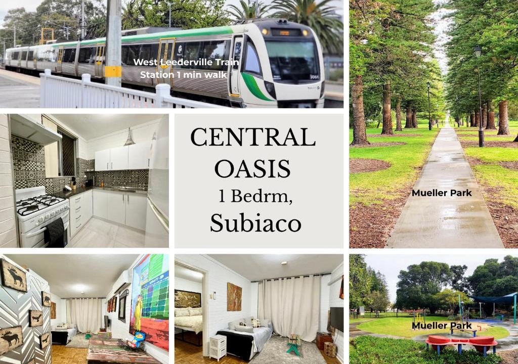 Subiaco Apartment | Central Subiaco Oasis 1 Bedroom Unit