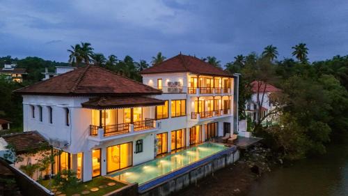 Pilerne Industrial Estates Villa | Elivaas Privé Villa Fleuve 6-BHK Riverfront Hideaway With Infinity Pool & Bathtub