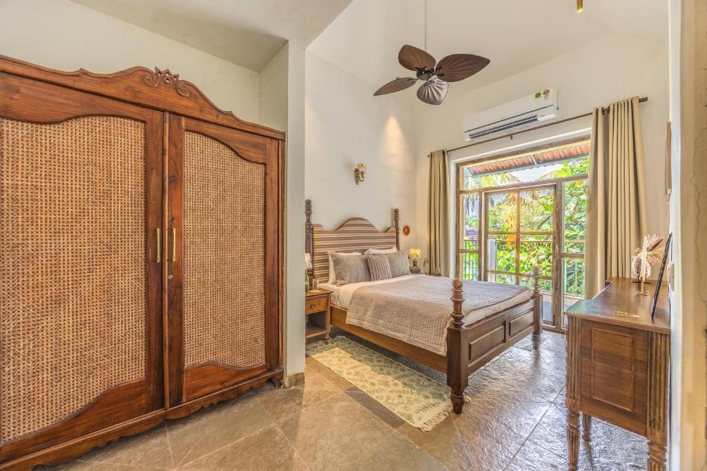 Assagao Apartment | ELIVAAS Signature Amayah Vayu 6-BHK Indo-Portuguese Escape With Common Pool