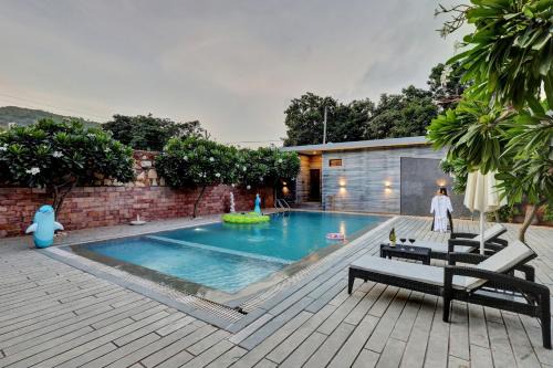 Bedla Villa | ELIVAAS Signature Radhyam Luxe 2BHK Villa with Pvt Pool