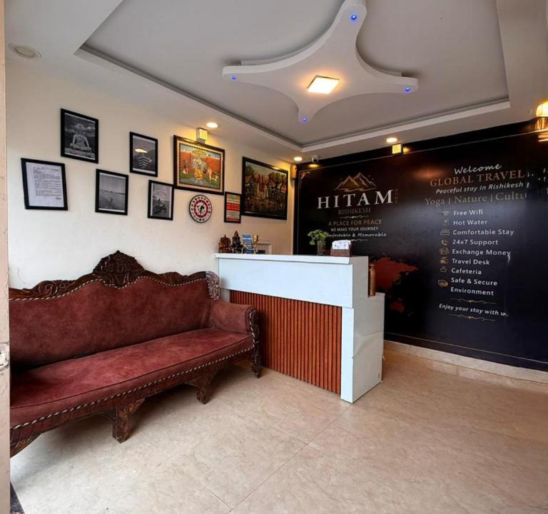 Rishikesh House | Hotel Hitam Rishikesh 2Min Walk to Parmarth Niketan Aashram ,Vanprastha Aashram
