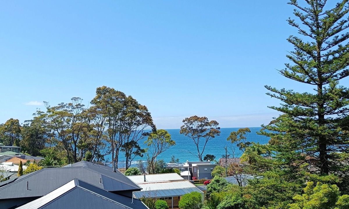 Denhams Beach House | Panoramic ocean views from Denhams Beach house - 4 minute walk to beach