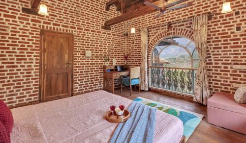 Karjat Villa | SaffronStays Brick Bastion