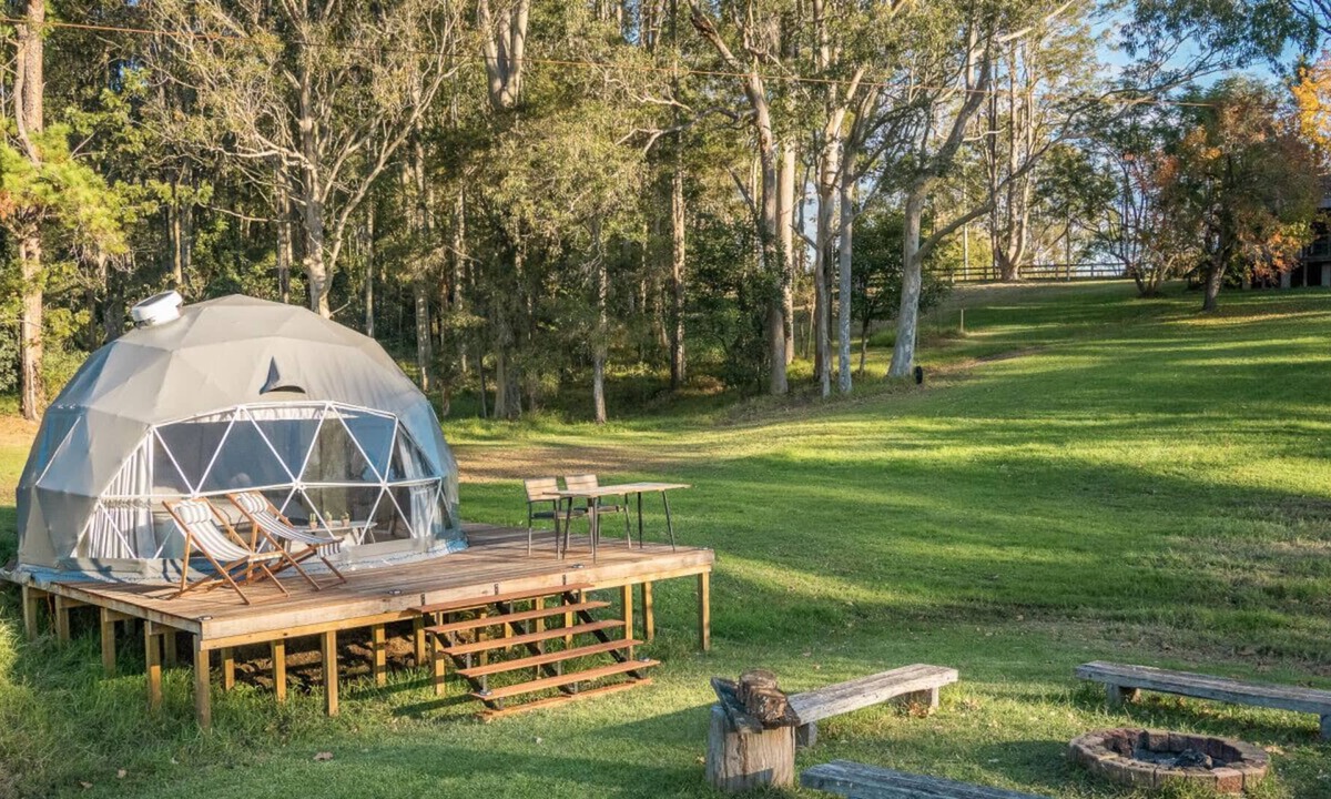 Lemon Tree House | The Burrow Glamping Dome