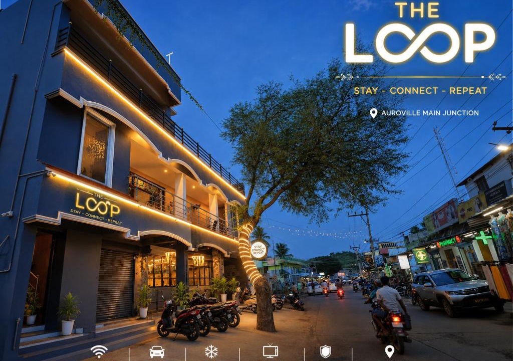 Kuilapalayam House | The Loop - Auroville Main Junction, Family-Friendly Comfort Hotel, 5-Minute Drive to Auroville Beach & ECR Road, High-Speed WiFi & Free Parking