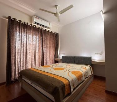 Nedumbassery Apartment | 1BHK Flat 5 mint Away from CIAL with Pool Facility