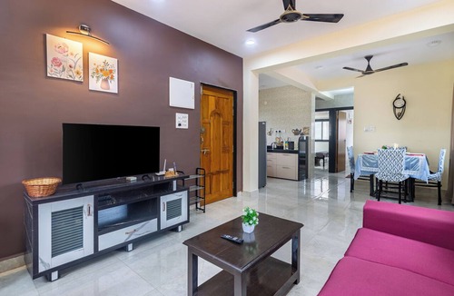 Siolim Apartment | 2BHK 1st-Floor Haven In Marna-Siolim @Casa Rosina