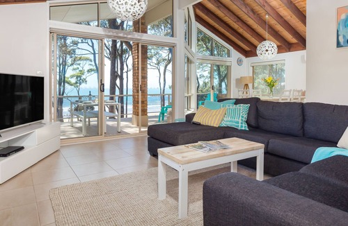 Denhams Beach Villa | Absolute Beachfront Penthouse | Panoramic Ocean Views | Batemans Bay Luxury