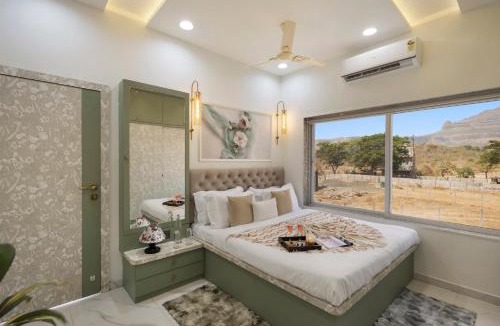 Karjat Villa | ALAYA STAYS Soulskape Villa 4-BHK With Private Pool ,Sit Out , Terrace and Garden Close to Sahyadri Waterfall