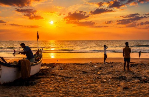 Malpe Bed & Breakfast | Beach at Shanty