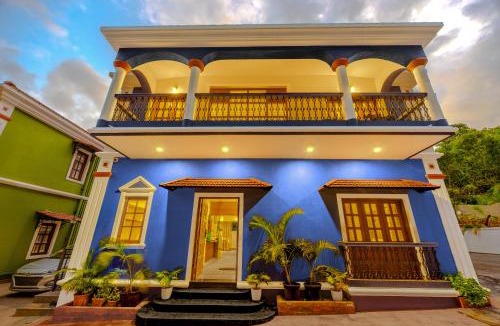Porvorim Villa | Casa Vilson 3-BHK Villa With Private Pool, Indoor Bar, Lounge Area, Bathtub and Courtyard