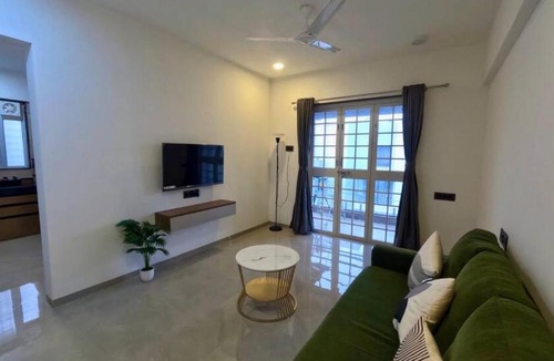 Pimpri - Chinchwad House | Crane House - Spacious 2BHK AC Flat by Bleisure