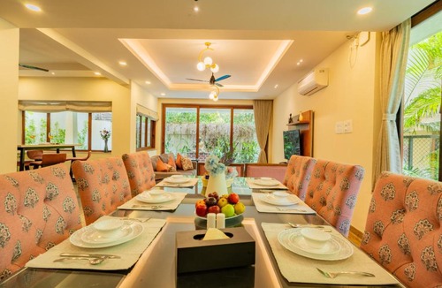 Siolim Villa | ELIVAAS Signature 3 BHK Pool & Bar - Villa Judiline