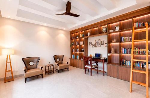 Bail Parao Villa | ELIVAAS Signature Aranya Library Villas With Private Pool, Sit-out Area, Common Lounge & Garden With Forest Views
