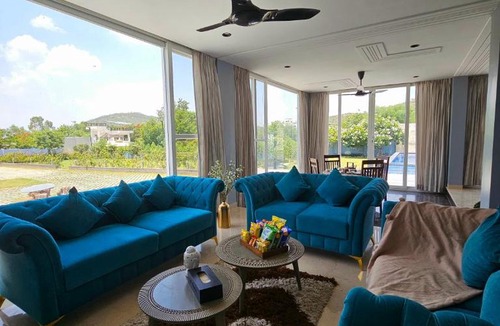 Bedla Villa | ELIVAAS Signature Bluebell Villa 2-BHK Villa With Pvt Pool & Scenic Aravali Views