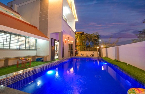 Malavli Villa | II EMPYREAN STAYS II CELESTIAL UNICORN VILLA II 3BHK II AC II PRIVATE POOL Il