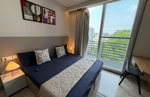 Sector 39 Apartment | Luxury Studio by MyStayCompany, Self Check in, Near Medanta