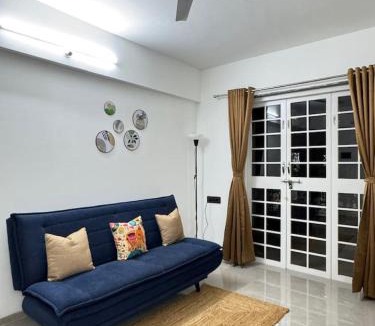 Pimpri - Chinchwad Apartment | Osprey House Modern AC 1BHK Stay by Bleisure Hosting