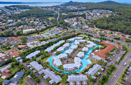 Salamander Bay Apartment | Pacific Blue 258 Salamander Bay with Resort Pool