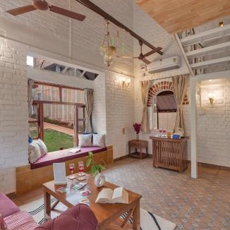 Karjat Villa | SaffronStays Brick Bastion