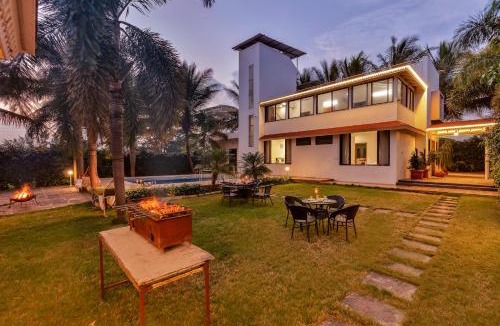Nashik Villa | SaffronStays Mango Vino pool villa in Nashik