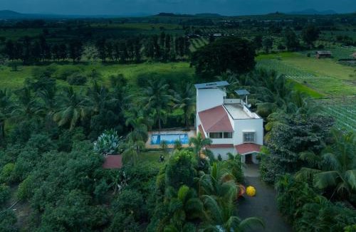 Nashik Villa | SaffronStays Mango Vino pool villa in Nashik
