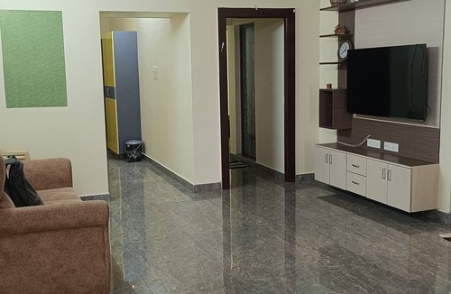 Marie Oulgaret House | Spacious 2BHK house with AC in Puducherry