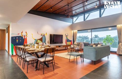 Anjaneri Villa | StayVista at Kai By The Lake with Pool