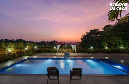 Anjanvel Villa | StayVista at Ocean Breeze with Bonfire & Pool