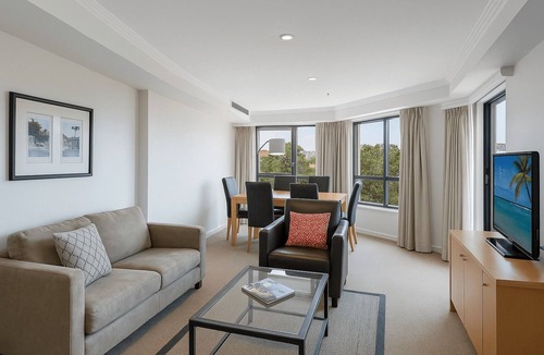 Darling Harbour Apartment | Sydney- HBRST - Harbour St - Spacious 2BR Apartment with Darling Harbour Views Near Dining Attractions