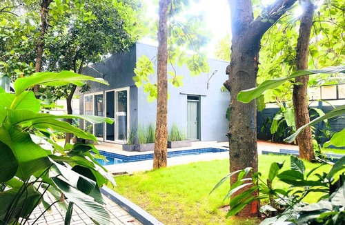 Ramanagara Villa | The Calms Villa by Travent Mug