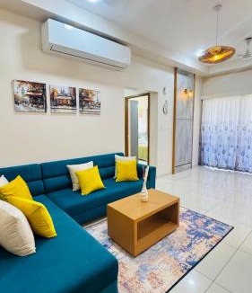 Gandhinagar Apartment | The Teal Suite Vibrant 2BHK High-Rise in GIFT City