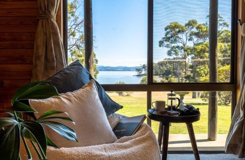 Lunawanna House | Waterfront Cabin Retreat- Breakfast Hamper & Island Produce