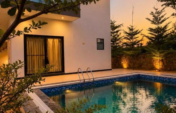 3 bhk Farm with Pool and hill View in Achrol