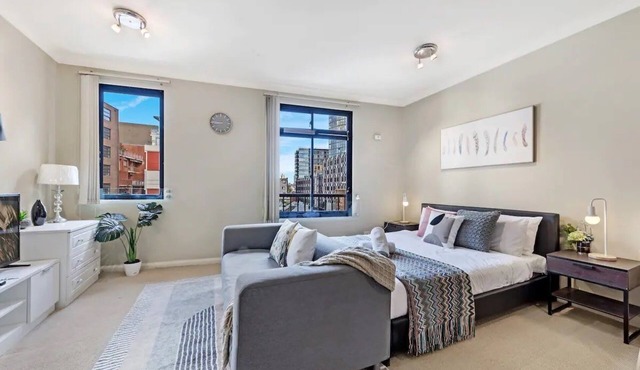 Comfy Studio Close to Central, USYD & UTS in Chippendale