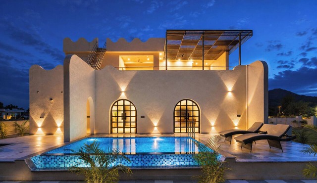 ELIVAAS Belvedere 4BHK Villa with Pool