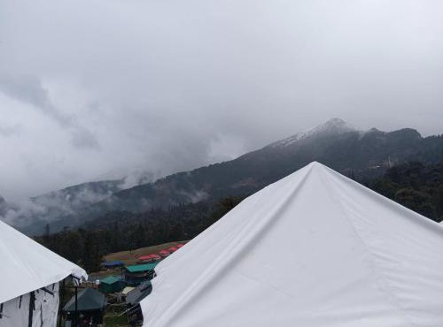 Kailash darshan view camp chopta in Sari