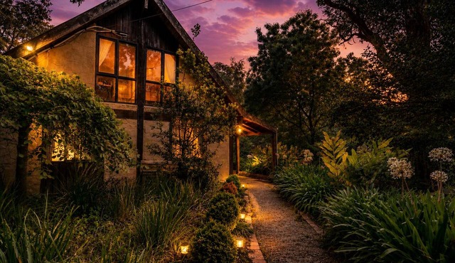 Myrtle & Birch - Sun-Kissed Forest Garden, Emerald in Emerald