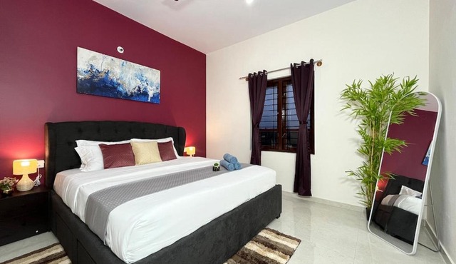 MYS- Bright Haus- Duplex Villa 4 BHK AC, 55'TV in Belagula
