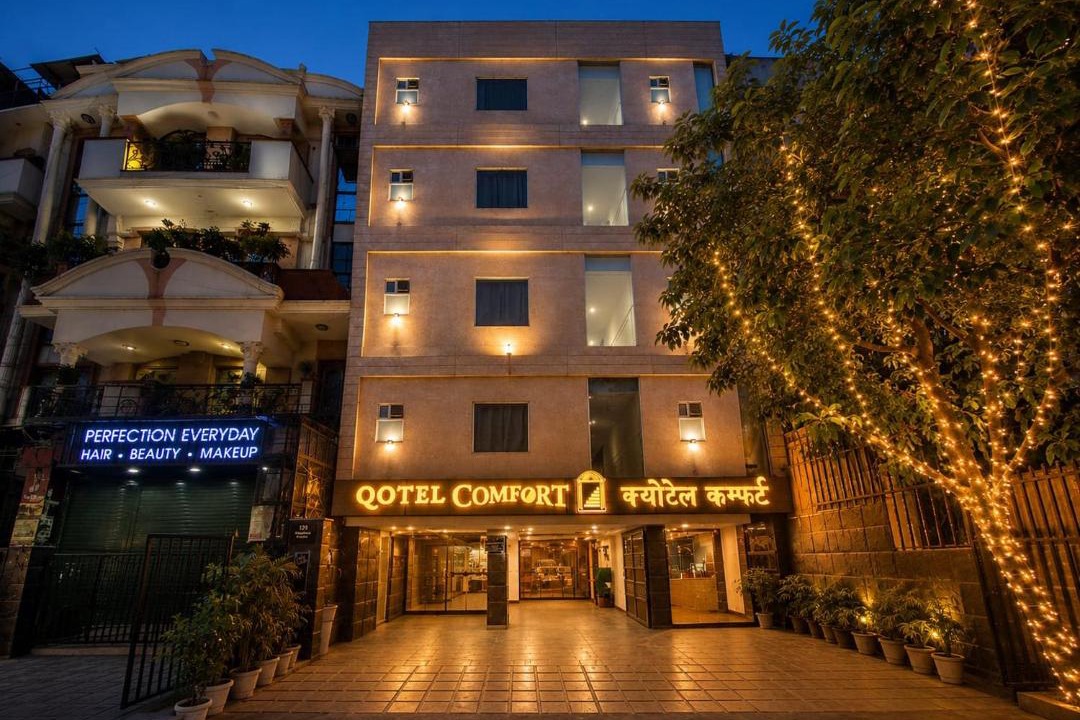 Anand Vihar Hotel | Qotel Comfort IP Residency "Newly Rebuilt 2026" - Near Anand Vihar Railway Station & Preet Vihar