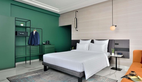 Junior Suite, 1 Double Bed with Sofa bed (Cazri View)