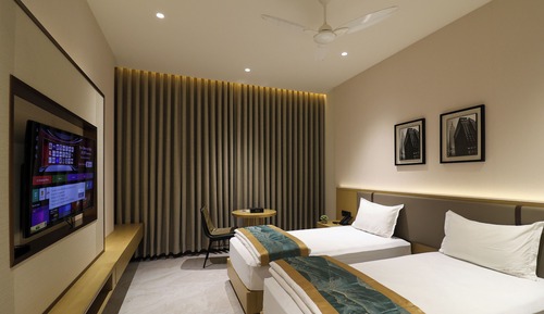 Deluxe Twin Room, Garden View