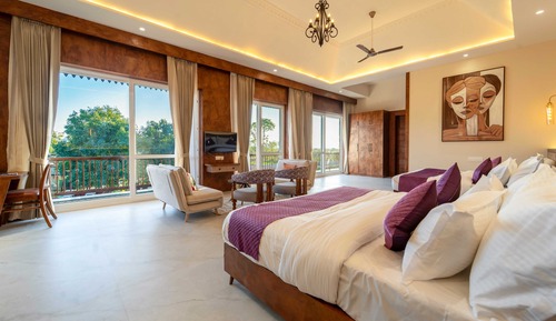 Pool View Family Suite with Balcony