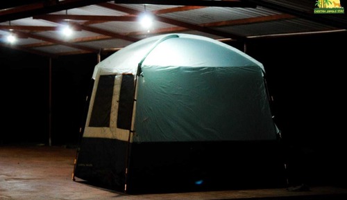 Pitching Tent