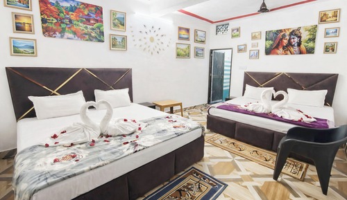 Family Quadruple Room, Multiple Beds, Non Smoking, Courtyard View
